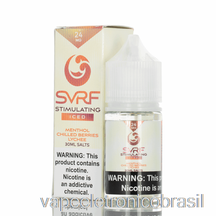 Vape Vaporesso Gelado Estimulante - Svrf Salts E-liquid - 30ml 24mg